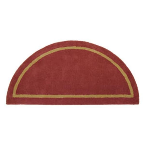 Minuteman Minuteman H-8 Half Round Rug Sangria H-8 - main